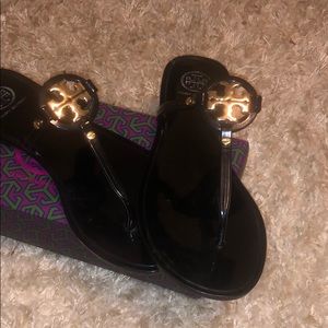 Tory Burch Sandals Size 6. Slightly worn .